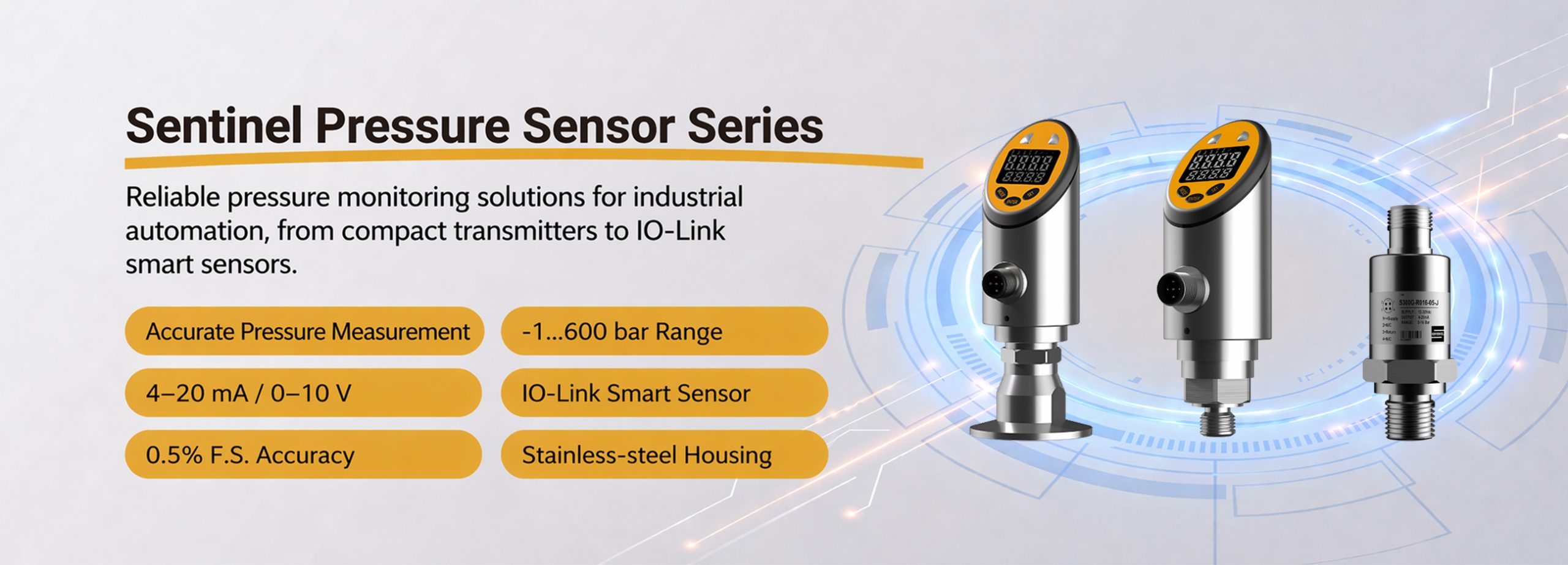 IO-Link Pressure Sensor